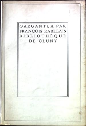 Bild des Verkufers fr Gargantua. zum Verkauf von books4less (Versandantiquariat Petra Gros GmbH & Co. KG)