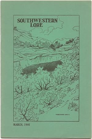 Seller image for Southwestern Lore - Volume XI, Number 4, March 1946 for sale by Florida Mountain Book Co.