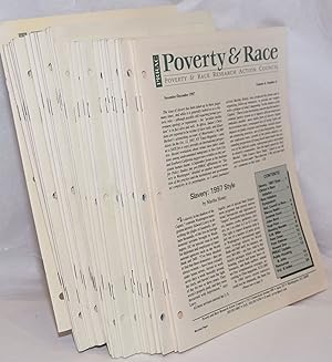 Bild des Verkufers fr Poverty & Race [27 issues] zum Verkauf von Bolerium Books Inc.