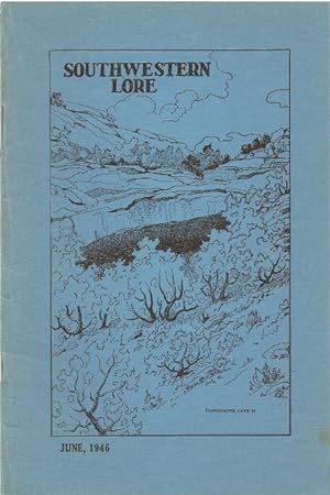 Seller image for Southwestern Lore - Volume XII, Number 1, June 1946 for sale by Florida Mountain Book Co.