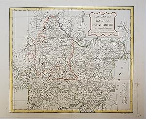 Cercles de Baviere et d'Autriche. Map]