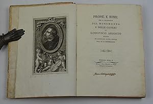 Prose e rime per il trasporto del monumento e delle ceneri di Lodovico Ariosto seguito ne giorni ...