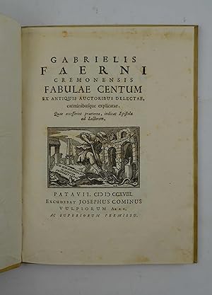 Fabulae centum ex antiquis auctoribus delectae, carminibusque explicatae