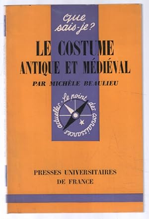 Seller image for Le costume mdival for sale by librairie philippe arnaiz