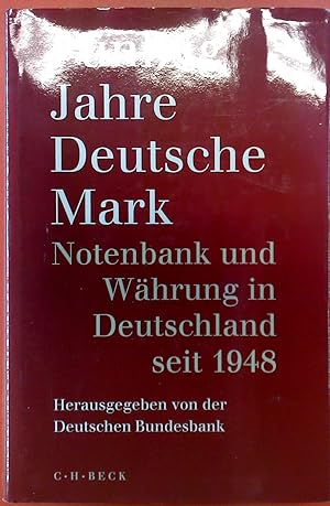 Bild des Verkufers fr Fnfzig Jahre Deutsche Mark. Notenbandk und Whrung in Deutschland seit 1948. zum Verkauf von biblion2