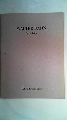 Imagen del vendedor de Walter Dahn. Photoarbeiten. a la venta por Antiquariat Maiwald