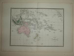 CARTE DE L'OCEANIE. Pl. 83 u. 84, Geographie Universelle de Malte-Brun