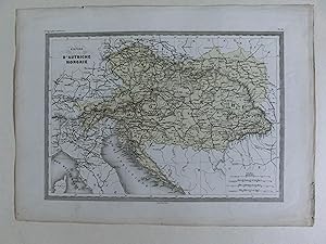 Bild des Verkufers fr EMPIRE D' AUTRICHE HONGRIE. Pl. 53. Geographie Universelle de Malte-Brun zum Verkauf von Magdeburger Antiquariat