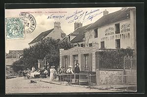 Carte postale Villiers-sur-Morin, le Restaurant Borniche