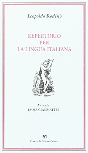Imagen del vendedor de Repertorio per la lingua italiana a la venta por MULTI BOOK