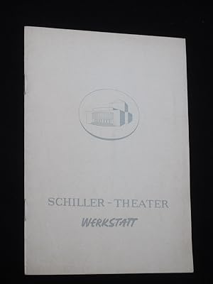 Bild des Verkufers fr Programmheft 125 Schiller-Theater Berlin Werkstatt 1962/63. DER PRIVATDETEKTIV von Mortimer [und] DIE KOLLEKTION von Pinter. Insz.: Boleslaw Barlog, Bhnenbilder/ Kostme: Eva Schwarz. Mit Walter Bluhm, Christine Gerlach, Erna Haffner, Siegmar Schneider, Fritz Ebert, Claus Holm, Dieter Ranspach zum Verkauf von Fast alles Theater! Antiquariat fr die darstellenden Knste