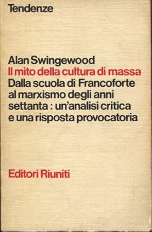 Immagine del venditore per IL MITO DELLA CULTURA DI MASSA venduto da MULTI BOOK