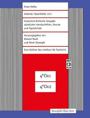 Imagen del vendedor de Oxforder Quarthefte 1 & 2, 3 Teile : Faksimile-Edition a la venta por AHA-BUCH GmbH
