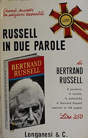 Imagen del vendedor de Russell in due parole a la venta por MULTI BOOK