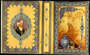 Image du vendeur pour The Quatrains of Abolfat'h Ghia'th-e-din Ebrahim Khayam of Nishabur by Omar Khayym | Ali Akbar Tajvidi Illustrated Edition. mis en vente par Little Stour Books PBFA Member