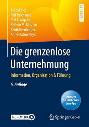 Bild des Verkufers fr Die grenzenlose Unternehmung : Information, Organisation & Fhrung zum Verkauf von AHA-BUCH GmbH