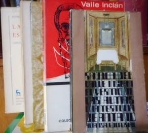 Imagen del vendedor de EL YERMO DE LAS ALMAS : EPISODIOS DE LA VIDA NTIMA - EL YERMO DE LAS ALMAS + VALLE-INCLN EN EL RUEDO IBRICO (CON SUBRAYADOS) + LA REALIDAD ESPERPNTICA (Aproximacin a Luces de bohemia) (CON SUBRAYADOS) + EL ARTE DRAMTICO DE VALLE-INCLN (del decadentismo al expresionismo) (CON SUBRAYADOS) + LA ESTTICA DE VALLE-INCLN en los esperpentos y en el Ruedo Ibrico (CON SUBRAYADOS) + RAMN DEL VALLE-INCLN . ANATOMA DE UN TEATRO PROBLEMTICO (6 libros) a la venta por Libros Dickens