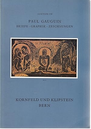 Seller image for Paul Gauguin. Briefe - Graphik - Zeichnungen. for sale by Graphem. Kunst- und Buchantiquariat