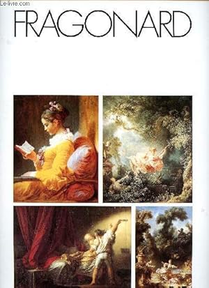 Bild des Verkufers fr Peintures de Fragonard Le verrou, Les hasards heureux de l'escarpolette, La poursuite, La liseuse. zum Verkauf von Le-Livre