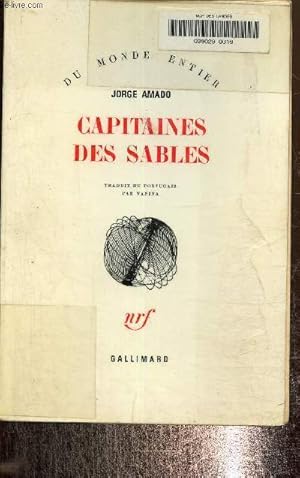 Bild des Verkufers fr Capitaines des sables zum Verkauf von Le-Livre