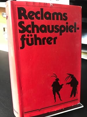Seller image for Reclams Schauspielfhrer. for sale by Altstadt-Antiquariat Nowicki-Hecht UG