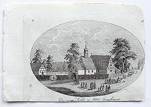 Die vorige Kirche zu 11000 Jungfrauen. Originalradierung aus Der Breslauische Erzähler 1805.