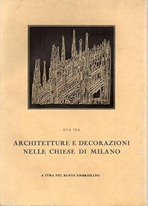 Seller image for Architetture E Decorazioni Nelle Chiese Di Milano. for sale by MULTI BOOK