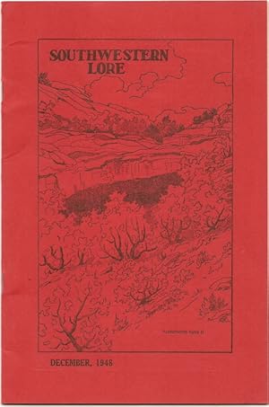 Seller image for Southwestern Lore - Volume XIV, Number 3, December 1948 for sale by Florida Mountain Book Co.