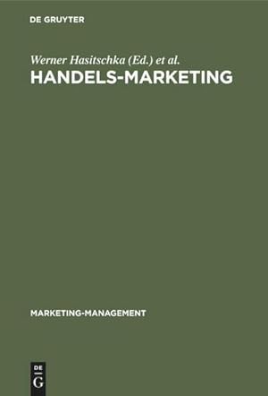 Imagen del vendedor de Handels-Marketing a la venta por BuchWeltWeit Ludwig Meier e.K.