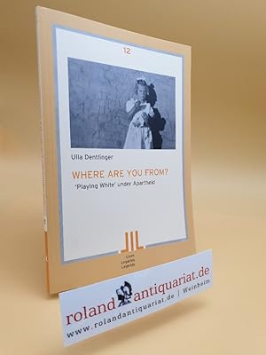 Where are you from? : "Playing White" under Apartheid / Ulla Dentlinger / Lives, legacies, legend...