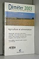 Seller image for Dmter 2003 : Agriculture Et Alimentation for sale by RECYCLIVRE