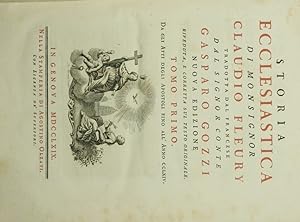 Bild des Verkufers fr Storia ecclesiastica zum Verkauf von Antica Libreria Srl