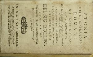 Storia degl'Imperatori romani da Augusto sino a Costantino