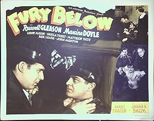 Immagine del venditore per Fury Below Lobby Ttitle Card 1936 Russell Gleason, Maxine Doyle venduto da AcornBooksNH