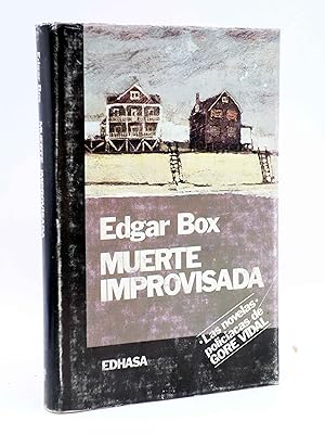 MUERTE IMPROVISADA (Edgar Box - Gore Vidal) Edhasa, 1987. OFRT