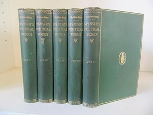 The Poetical Works of Edmund Spenser, in 5 Volumes (The Aldine Edition of the British Poets)