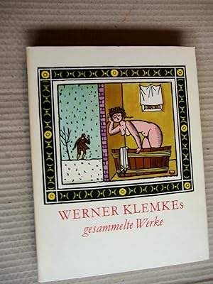 Werner Klemkes gesammelte Werke. (Gestaltete Bücher, Theaterprogramme, Plakate, Gelegenheitsgraph...