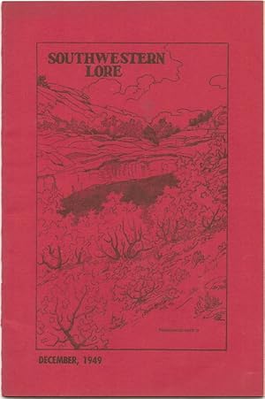 Seller image for Southwestern Lore - Volume XV, Number 3, December 1949 for sale by Florida Mountain Book Co.