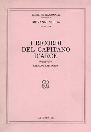 Immagine del venditore per I ricordi del Capitano D'Arce venduto da MULTI BOOK