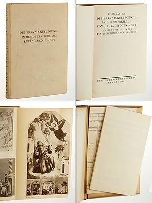 Bild des Verk�ufers f�r Die Franziskuslegende in der Oberkirche von S. Francesco in Assisi und ihre Stellung in der kunstgeschichtlichen Forschung. zum Verkauf von Antiquariat Lehmann-Dronke