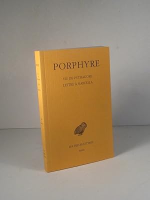 Imagen del vendedor de Vie de Pythagore. Lettres  Marcella a la venta por Librairie Bonheur d'occasion (LILA / ILAB)