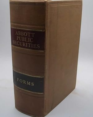 A Treatise on the Law of Public Securities