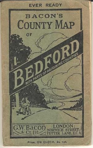 Bacon's County Map of Bedford