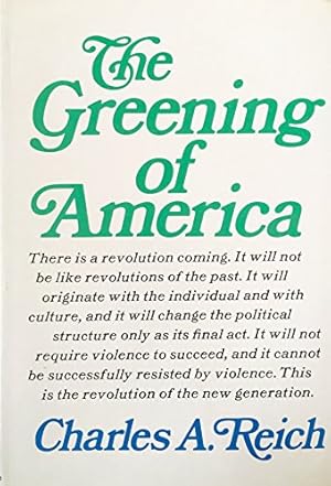 Seller image for THE GREENING OF AMERICA for sale by MULTI BOOK