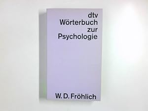 Bild des Verkufers fr dtv-Wrterbuch Psychologie (Information & Wissen) zum Verkauf von Antiquariat Buchhandel Daniel Viertel