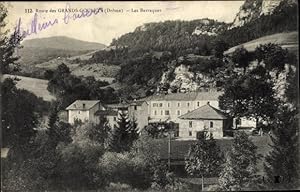 Ansichtskarte / Postkarte St Martin en Vercors Drôme, Route des Grands Goulets, Les Barraques