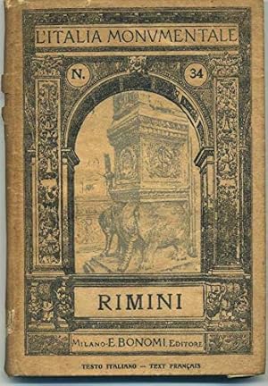 Seller image for L'ITALIA MONUMENTALE N.34 RIMINI for sale by MULTI BOOK