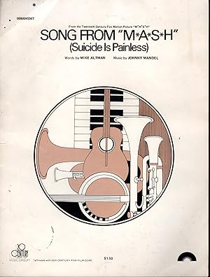 Immagine del venditore per Song from M*A*S*H: (Suicide is Painless)".from the Motion Picture 'M*A*S*H (Sheet Music) venduto da Dorley House Books, Inc.