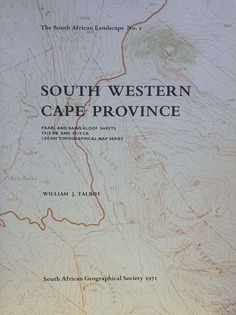 South Western Cape Province: Paarl and Bank's Kloof Sheets 3318 DB and 3319 CA 1:50 000 Topograph...