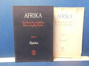 Imagen del vendedor de Afrika. Handbuch der praktischen Kolonialwissenschaften. Band IX: Tierseuchen und Herdenkrankheiten in Afrika a la venta por Eugen Kpper